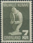 Obrázek k výrobku 39520 - 1978, Grónsko, 0111, Výplatní známka: Umělecká řemesla ∗∗