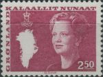 Obrázek k výrobku 39536 - 1981, Grónsko, 0134/0135, Výplatní známky: Královna Markéta II. ∗∗