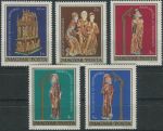 Obrázek k výrobku 39707 - 1979, Maďarsko, 3390/3395A, Letecké známky: Zimní olympijské hry, Lade Placid (1980) ∗∗