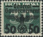 Obrázek k výrobku 39898 - 1940, Generální Gouvernement, 035, Doplatní známka Polska s přetiskem ∗