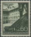 Obrázek k výrobku 39904 - 1940, Generální Gouvernement, 042, Výplatní známka: Stavby - Krakovská brána, Lublin ∗∗