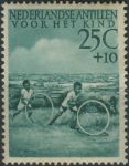 Obrázek k výrobku 40040 - 1951, Nizozemské Antily, 0032, Příplatková známka pro mládež: Dětské hry ∗