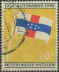 Obrázek k výrobku 40046 - 1958, Nizozemské Antily, 0087, 50 let Správy zemského rozhlasu a telegrafu ⊙