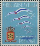 Obrázek k výrobku 40054 - 1964, Nizozemské Antily, 0145, 5. schůze Karibské rady ve Willemstadu, Curacao ∗∗
