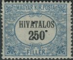 Obrázek k výrobku 40223 - 1921, Maďarsko, SL01t, Služební známka: Secesní rám ∗∗