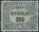 Obrázek k výrobku 40227 - 1921, Maďarsko, SL06t, Služební známka: Secesní rám ∗∗