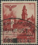 Obrázek k výrobku 40413 - 1940, Generální Gouvernement, 045, Výplatní známka: Stavby - Hrad Wawel, Krakov ⊙