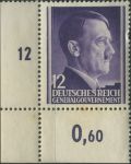 Obrázek k výrobku 40449 - 1941, Generální Gouvernement, 074p, Výplatní známka: Adolf Hitler ∗ L D