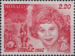 Obrázek k výrobku 40550 - 1987, Monako, 1825, 13. mezinárodní cirkusový festival v Monte Carlo 1988 ∗∗