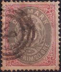 Obrázek k výrobku 40594 - 1875, Dánsko, 0026IYAa, Výplatní známka: Číslice v rámu ⊙