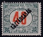 Obrázek k výrobku 40781 - 1924, Maďarsko, DL093t, Doplatní známka: Ženci ∗