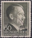 Obrázek k výrobku 41004 - 1942, Generální Gouvernement, 083A, Výplatní známka: Adlof Hitler ⊙