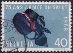 Obrázek k výrobku 41034 - 1957, Švýcarsko, 0650, \"Pro Juventute\": Hmyz - Abraxas grossulariata ⊙