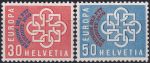 Obrázek k výrobku 41055 - 1959, Švýcarsko, 0668/0671, Výročí a události ✶✶