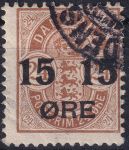 Obrázek k výrobku 41138 - 1902, Dánsko, 0038, Výplatní známka: Znak v oválu ⊙