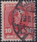 Obrázek k výrobku 41146 - 1904/1906, Dánsko, 0048I+II, Výplatní známka: Král Kristián IX. ⊙