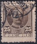 Obrázek k výrobku 41154 - 1907, Dánsko, 0055b, Výplatní známka: Král Frederik VIII. ⊙