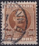 Obrázek k výrobku 41157 - 1907, Dánsko, 0058, Výplatní známka: Král Frederik VIII. ⊙