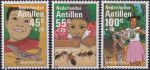 Obrázek k výrobku 41185 - 1982, Nizozemské Antily, 0481/0483, Příplatkové pro mládež: Muzicírující děti ✶✶