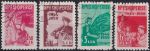 Obrázek k výrobku 41547 - 1959, Albánie, 0574, Kulutrní týden: Hlava Apola, Amfiteátr v Butrintu ⊙