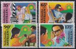 Obrázek k výrobku 41579 - 1993, Nizozemské Antily, 0785/0787, Příplatkové pro mládež: Bezpečnost ✶✶