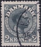 Obrázek k výrobku 41596 - 1913, Dánsko, 0075, Výplatní známka: Král Kristián X. ⊙