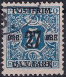 Obrázek k výrobku 41603 - 1915, Dánsko, 0081, Výplatní známka: Budova hlavní pošty ⊙