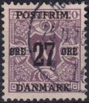 Obrázek k výrobku 41604 - 1918, Dánsko, 0085X, Výplatní známka ⊙