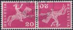 Obrázek k výrobku 41747 - 1963, Švýcarsko, 0697yTb, Výplatní známka: Motivy z historie pošty ⊙