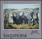 Obrázek k výrobku 42171 - 1971, Albánie, A043, Národní obrazy ✶✶