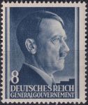 Obrázek k výrobku 42214 - 1941, Generální Gouvernement, 073, Výplatní známka: Adolf Hitler ∗∗