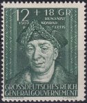 Obrázek k výrobku 42238 - 1944, Generální Gouvernement, 087B, Výplatní známka: Adolf Hitler ✶