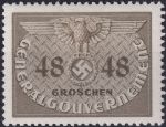 Obrázek k výrobku 42247 - 1940, Generální Gouvernement, SL08, Služební známka: Číslice, velký formát ✶