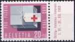 Obrázek k výrobku 42299 - 1963, Švýcarsko, 0776, \"Pro Patria\": Červený kříž ✶✶
