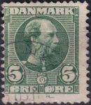 Obrázek k výrobku 42376 - 1905, Dánsko, 0047, Výplatní známka: Král Kristián IX. ⊙