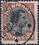 Obrázek k výrobku 42400 - 1918, Dánsko, 0099, Výplatní známka: Král Kristián X. ⊙