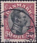 Obrázek k výrobku 42408 - 1919, Dánsko, 0103, Výplatní známka: Král Kristián X. ⊙