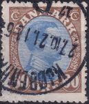 Obrázek k výrobku 42409 - 1918, Dánsko, 0104a, Výplatní známka: Král Kristián X. ⊙