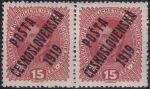 Obrázek k výrobku 42483 - 1919, ČSR I, 0033, PČ 1919: Výplatní známka malého formátu z let 1916-1918 (císařská koruna) ✶ ⊟