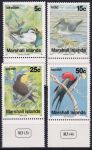 Obrázek k výrobku 42528 - 1989, Kiribati, 0517/0520, Ptáci s jejich mláďaty ✶✶