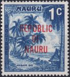 Obrázek k výrobku 42536 - 1954, Nauru, 0050, Výplatní známky: Domácí motivy - Mapa Nauru ✶✶