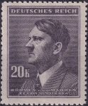 Obrázek k výrobku 42713 - 1942, Protektorát, 096, Výplatní známka: Adolf Hitler ✶✶