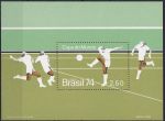 Obrázek k výrobku 43030 - 1970, Brazílie, A026, 1000. fotbalová branka Edsona Arantese do Nascimento, nazývaného \"Pelé\" (II) ✶✶