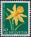 Obrázek k výrobku 43163 - 1963, Švýcarsko, 0789y, \"Pro Juventute\": Luční a zahradní květiny - Centaurea yanus-Compositae ✶✶