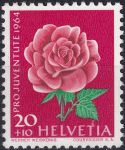 Obrázek k výrobku 43164 - 1964, Švýcarsko, 0804, \"Pro Juventute\": Luční a zahradní květiny - Narcissus pseudonarcissus ✶✶
