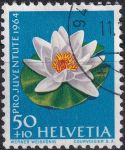 Obrázek k výrobku 43167 - 1964, Švýcarsko, 0806, \"Pro Juventute\": Luční a zahradní květiny - Trifolium pratense ⊙