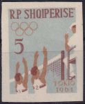 Obrázek k výrobku 43205 - 1963, Albánie, 0748B, Letní olympijské hry 1964, Tokyo (III) ✶✶