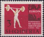 Obrázek k výrobku 43209 - 1963, Albánie, 0763, Mistrovství Evropy (I): Volejbal ✶✶