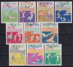 Obrázek k výrobku 43215 - 1962, Albánie, 0657/0661A, Letní olympijské hry 1964, Tokyo (I) ⊙