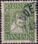 Obrázek k výrobku 43310 - 1922, Dánsko, 0126, Výplatní známka: Kristián X. ⊙